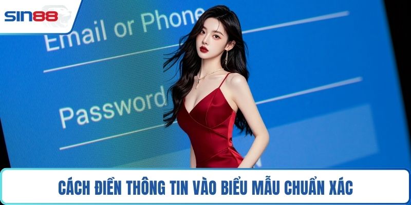 Cách điền thông tin vào biểu mẫu chuẩn xác